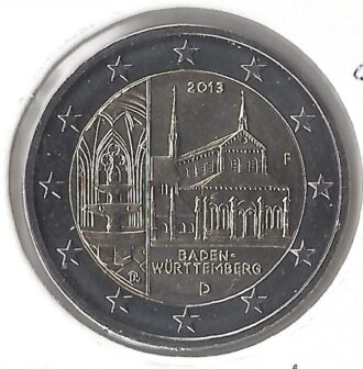 Allemagne commémorative F 2013 2 EURO