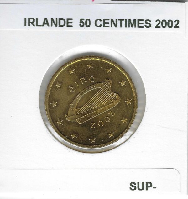 Irlande 2002 50 CENTIMES SUP-