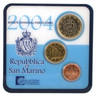 SAINT MARIN 2004 Minikit (3 monnaies)