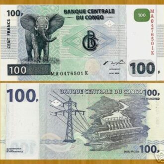 CONGO ( BANQUE CENTRALE DU ) 100 FRANCS 04/01/2000 NEUF