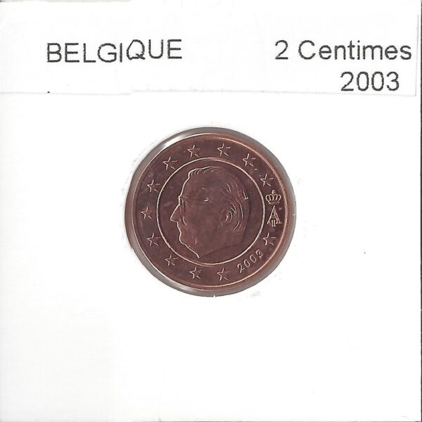 Belgique 2003 2 CENTIMES