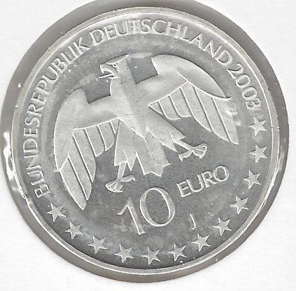 Allemagne 2003 10 EURO JUSTUS VAN LIEBIG