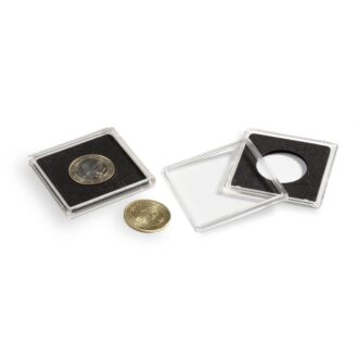 Capsules QUADRUM pour pieces de monnaie de diametre interieur 41 mm 330794