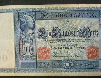 Allemagne 100 MARK 07/02/1908 TB+