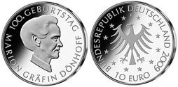 Allemagne 2009 10 EURO DONHOFF