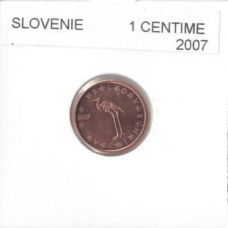 SLOVENIE 2007 1 CENTIME SUP