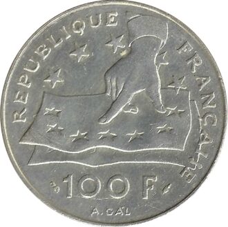 FRANCE 100 FRANCS DESCARTES 1991 SUP-