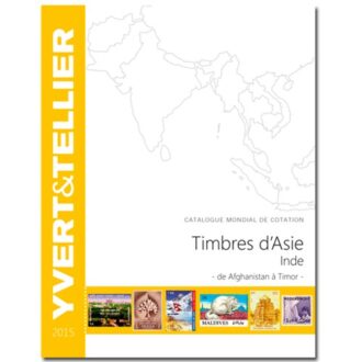 Catalogue Yvert de cotation des Timbres d'Asie - Inde (de Afghanistan à Tibet) 2015