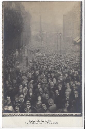 75 PARIS SALONS DE PARIS 1911 Mardi-Gras par R. PALMAROLA