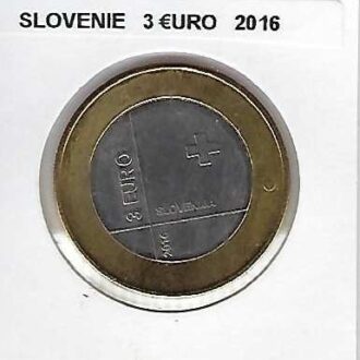 SLOVENIE 2016 3 EURO SUP