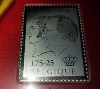 BELGIQUE 2005 175 ans de la Belgique Rois et reines Roi Albert 2 et reine Paola Bloc-feuillet NEUF **