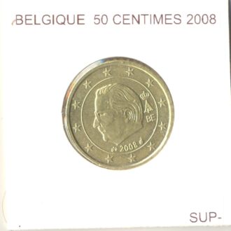 Belgique 2008 50 CENTIMES SUP-