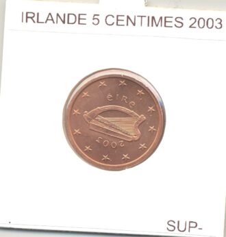 Irlande 2003 5 CENTIMES SUP-