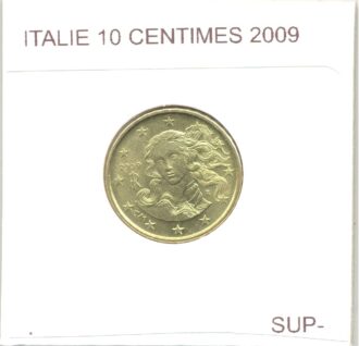 Italie 2009 10 CENTIMES SUP-