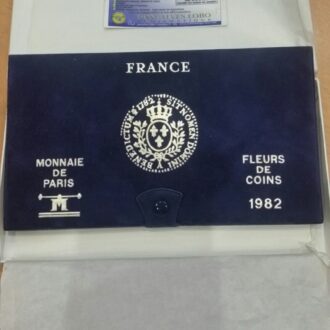 FRANCE SERIE COFFRET FDC 1982 (11 monnaies)