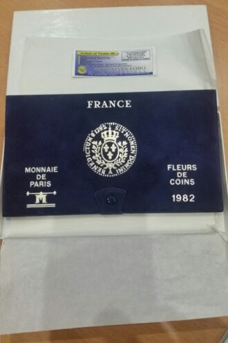 FRANCE SERIE COFFRET FDC 1982 (11 monnaies)