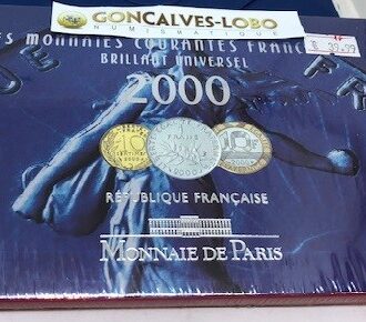 FRANCE 2000 COFFRET (BU) BRILLANT UNIVERSEL EN FRANC