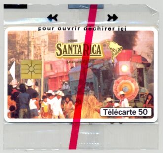 TELECARTE NSB 50 UNITES 09/95 SANTA RICA EN1289