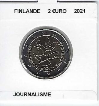 FINLANDE 2021 2 EURO COMMEMORATIVE JOURNLISME SUP