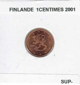 FINLANDE 2001 1 CENTIME SUP-