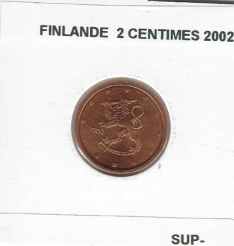 FINLANDE 2002 2 CENTIMES SUP-