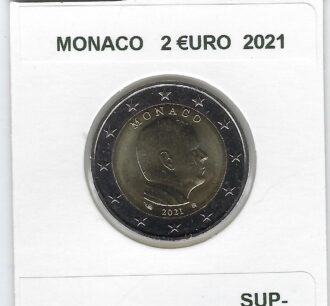 MONACO 2021 2 EURO PRINCE ALBERT SUP