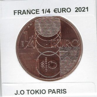 FRANCE 2021 1/4 EURO J.O TOKYO PARIS SUP