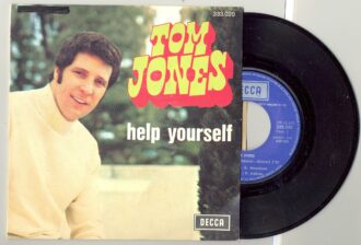 45 Tours TOM JONES "HELPS YOURSELF" / "DAY BY DAY"