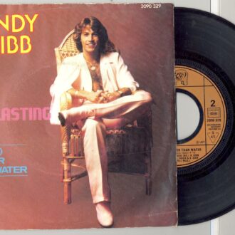 45 Tours ANDU GIBB "AN EVERLASTING LOVE" / "THICKER THAN WATER"