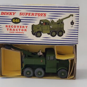 DINKY SUPERTOYS 661 RECOVERY TRACTOR CAMION DE DEPANNAGE DINKY TOYS BOITE D'ORIGINE N2