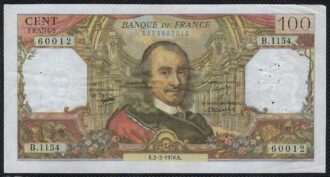 FRANCE 100 FRANCS CORNEILLE 2-2-1978 B.1154 TTB