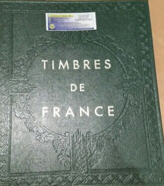 ALBUM D'OCCASION avec FEUILLES FO 1960-1990 Yvert et Tellier Marqué TIMBRES DE FRANCE
