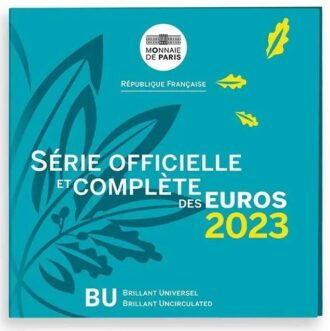 FRANCE 2023 SERIE 8 MONNAIES EURO Coffret BU Monnaie de Paris