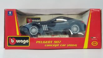 PEUGEOT 907 CONCEPT CAR 2004 BURAGO 1/18 BOITE D'ORIGINE