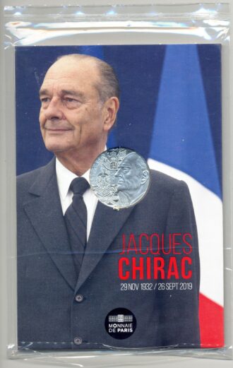 FRANCE 2019 10 EURO JACQUES CHIRAC B.U