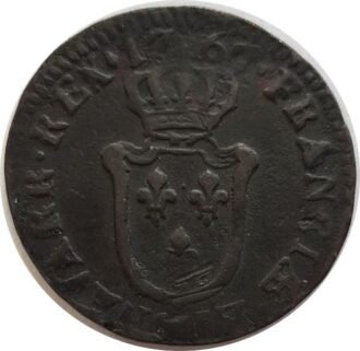 LOUIS XV (1715-1774) DEMI SOL D'AIX 1767 & (AIX) TB