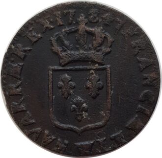 LOUIS XVI (1774-1792) 1 SOL 1784 W (Lille) TTB