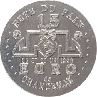 1,5 EURO DE CHANCENAY FETE DU PAIN 25 et 26 MAI 1996 SUP